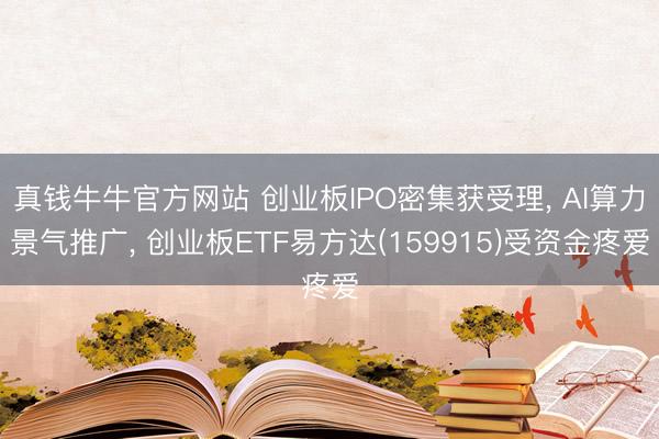 真钱牛牛官方网站 创业板IPO密集获受理， AI算力景气推广， 创业板ETF易方达(159915)受资金疼爱